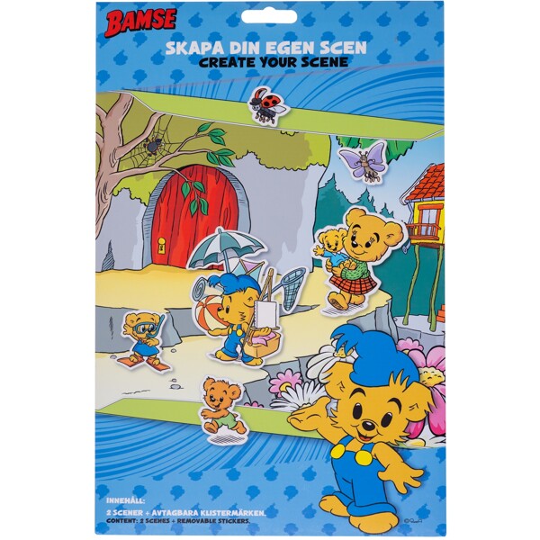 Bamse Stickers Set: Skapa din scen (Bild 2 av 2)