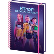 K-POP Demon Hunters Anteckningsbok A4