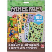 Minecraft 100 st Klistermärken