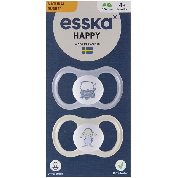 Esska Napp Happy Latex 2-p (Bild 2 av 2)