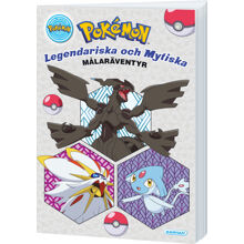 Målarbok Pokémon Legendariska & Mytiska