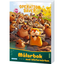 Målarbok Disney Pixar Operation Bäver