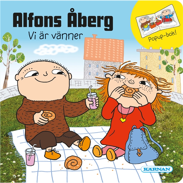 Lekbok Alfons Åberg Vi är Vänner (Bild 1 av 3)