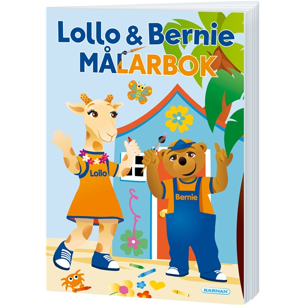 Målarbok Lollo och Bernie (Bild 1 av 3)