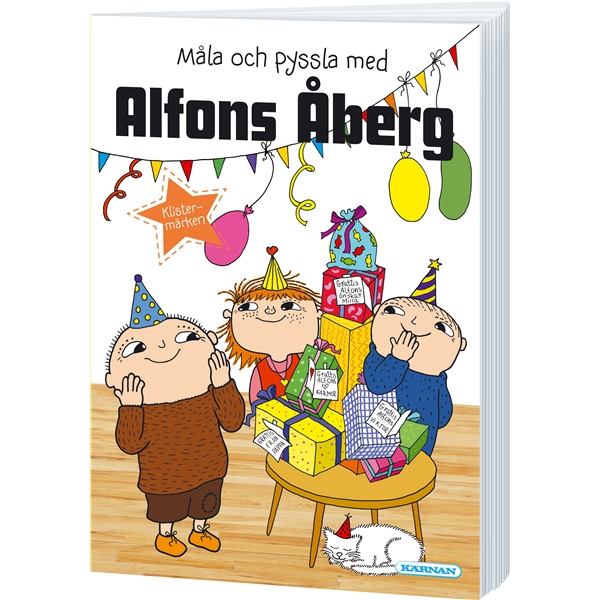 Målarbok Alfons Åberg SE (Bild 1 av 4)
