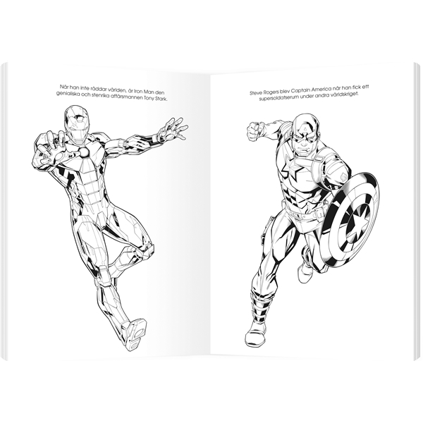 Målarbok Marvel Klassiker (Bild 2 av 3)