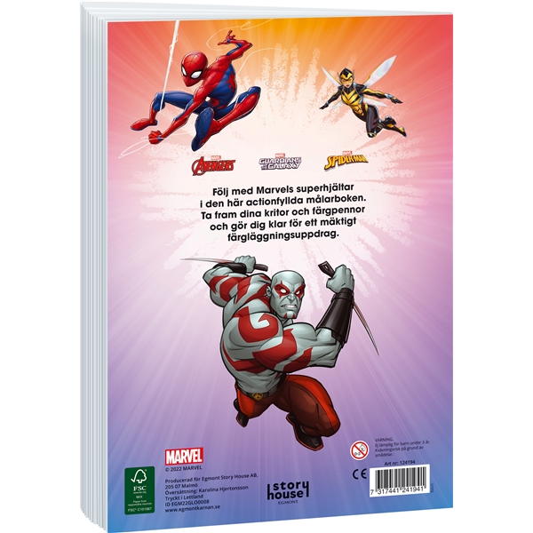Målarbok Marvel Klassiker (Bild 3 av 3)