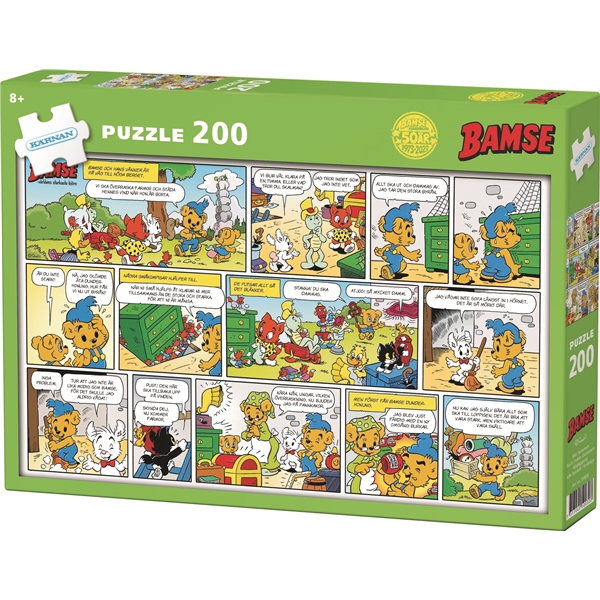 Pussel 200 Bitar Bamse Jubileum SE (Bild 1 av 2)