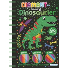 Pysselbok Diamantmålning Dinosaurier
