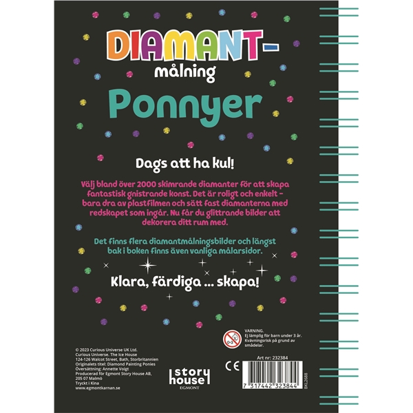 Pysselbok Diamantmålning Ponnyer (Bild 2 av 2)