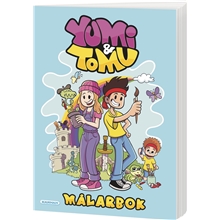 Målarbok Yumi & Tomu