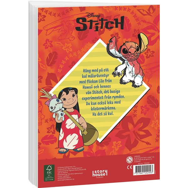 Målarbok Disney Stitch (Bild 4 av 4)