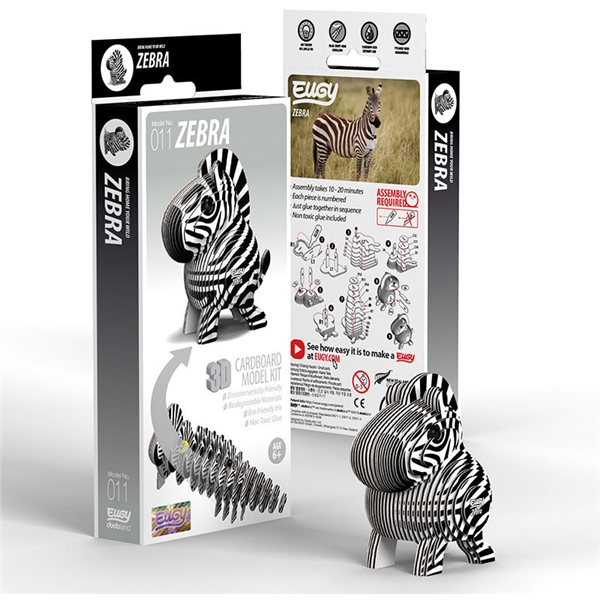 EUGY Byggsats Zebra (Bild 1 av 3)