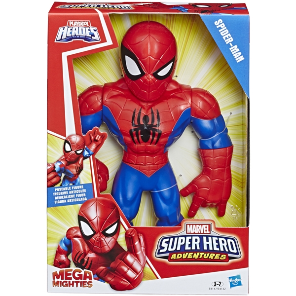 Playskool Super Hero Mega Mighties Spider-Man (Bild 1 av 5)