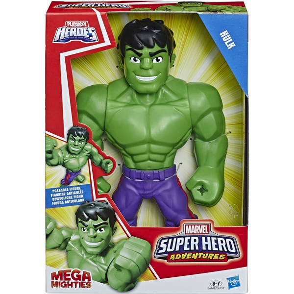 Playskool Heroes Super Hero Mega Mighties Hulken (Bild 1 av 4)
