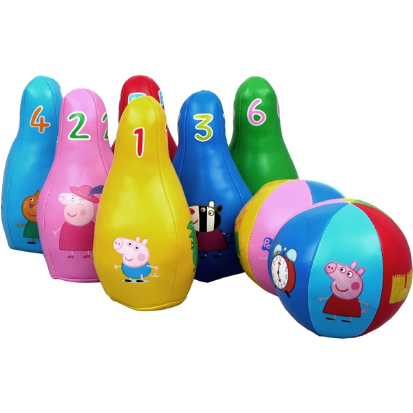 Greta Gris Mjukt Bowlingset (Bild 1 av 3)