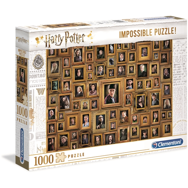 Pussel 1000 Bitar Impossible Puzzle Harry Potter