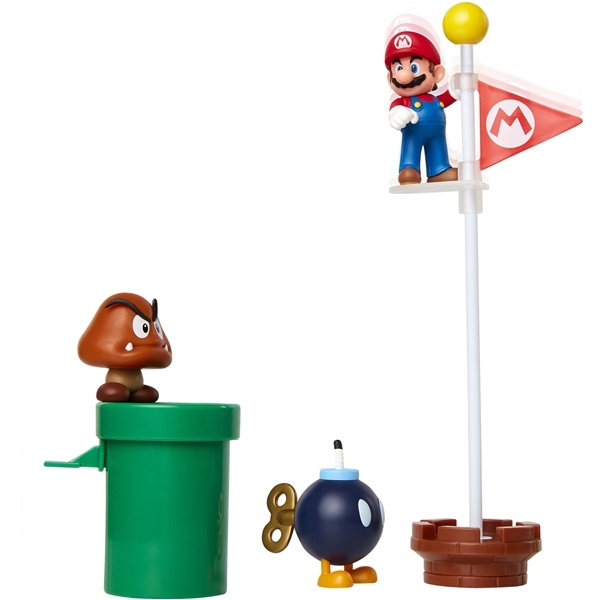 Super Mario Diorama Set Acorn Plains (Bild 2 av 4)