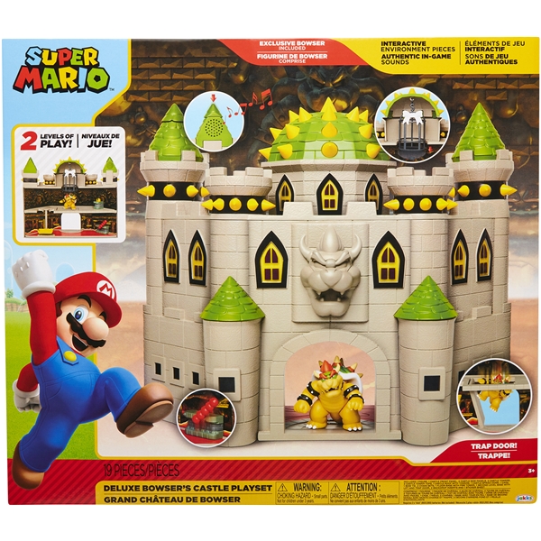 Super Mario Playset Bowsers Slott (Bild 1 av 4)