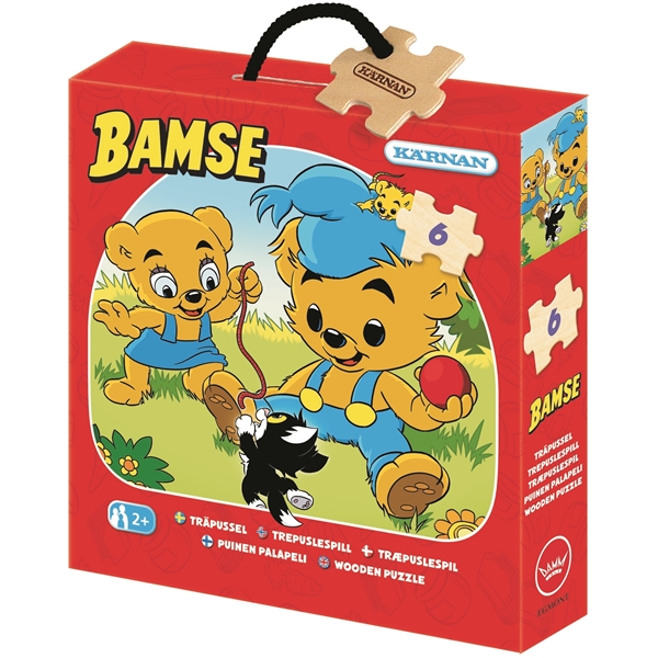 Askpussel 6 bitar Bamse (Bild 1 av 2)