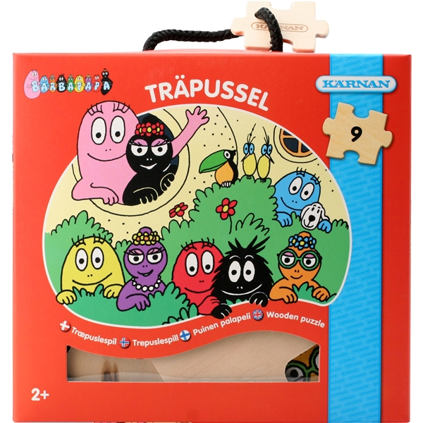 Askpussel 9 Bitar Barbapapa