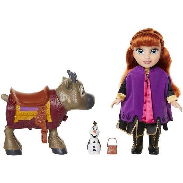 Frozen 2 Travel Doll Anna + Sven (Bild 2 av 2)