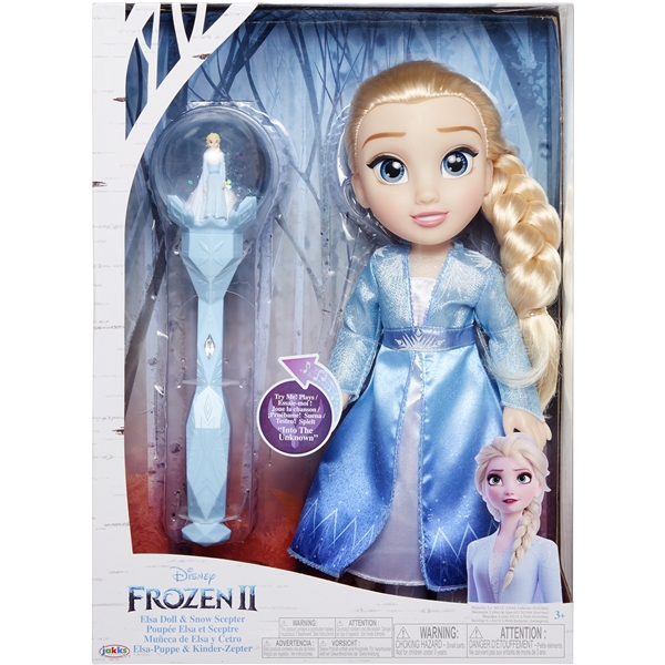 Frozen 2 Toddler Doll Elsa + Spira Disney Prinsessor Jakks Pacific