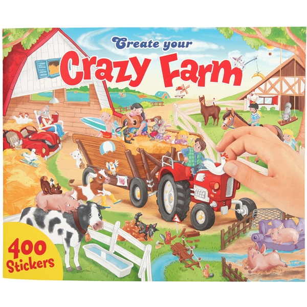 Creative Studio Crazy Farm Pysselbok (Bild 1 av 2)