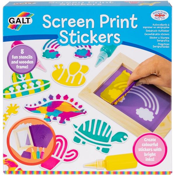 Galt Stickers Med Färgtryck SE/FI (Bild 1 av 4)