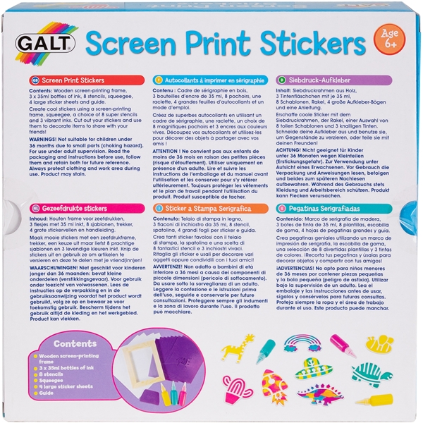 Galt Stickers Med Färgtryck SE/FI (Bild 4 av 4)