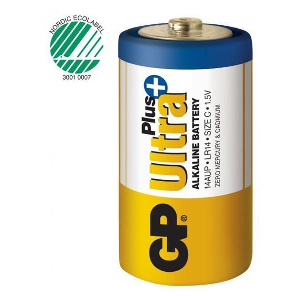 GP Batteries Ultra Plus LR14, 2-pack (Bild 2 av 2)