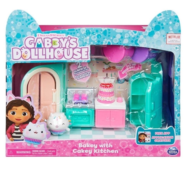 Gabby's Dollhouse Deluxe Room: Cakey's Kitchen (Bild 1 av 5)