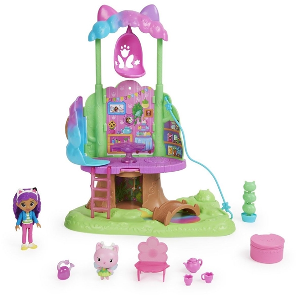 Gabby´s Dollhouse Kitty Fairy's Garden Treehouse (Bild 2 av 8)