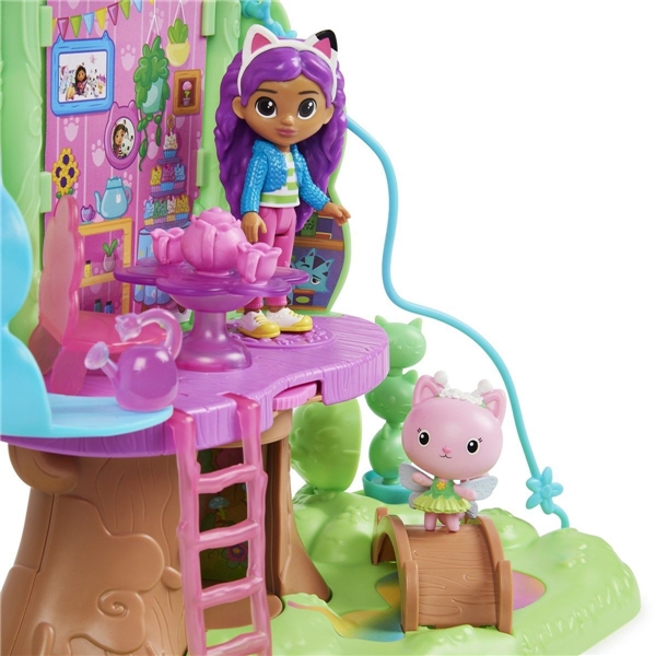 Gabby´s Dollhouse Kitty Fairy's Garden Treehouse (Bild 3 av 8)