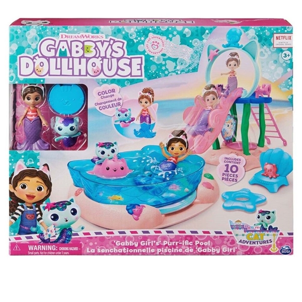 Gabby's Dollhouse Pool Playset (Bild 1 av 8)