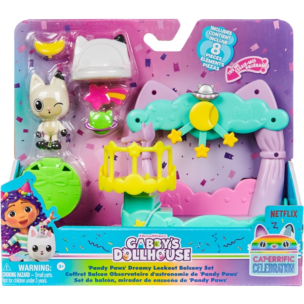 Gabby's Dollhouse Balcony Set Pandy (Bild 1 av 4)