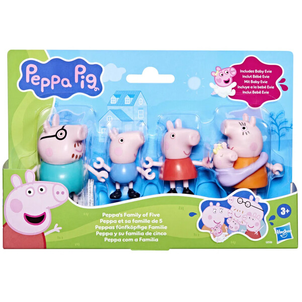 Peppa Pig Family 5-Pack (Bild 1 av 3)