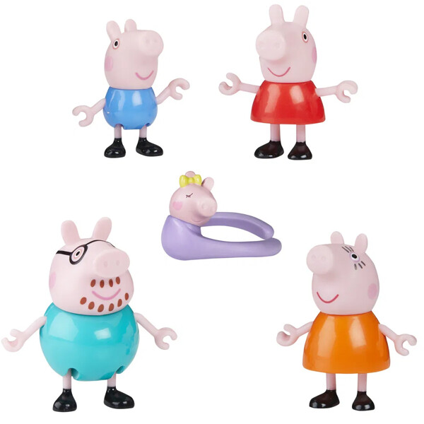 Peppa Pig Family 5-Pack (Bild 3 av 3)