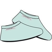 Geggamoja UV-strumpa Mint