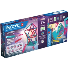 Geomag Glitter Dubbelförpackning 22 + 60 Delar