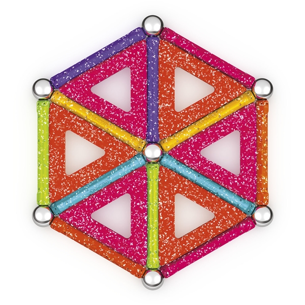 Geomag Supercolor & Glitter 87 Delar (Bild 4 av 4)