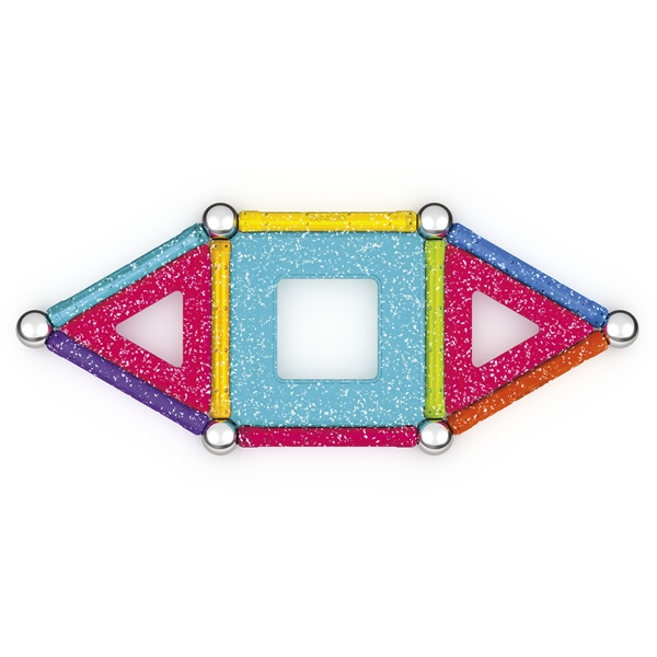 Geomag Glow & Glitter 47 Delar (Bild 3 av 3)
