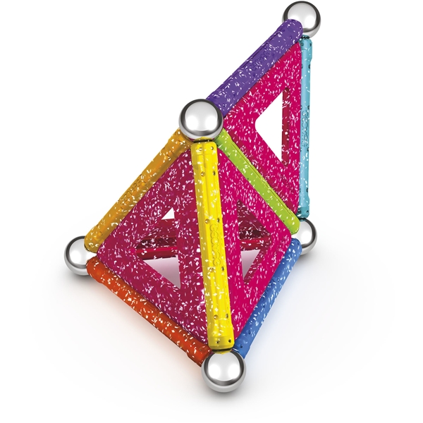 Geomag Glitter Panels Recycled 22 Delar (Bild 3 av 6)