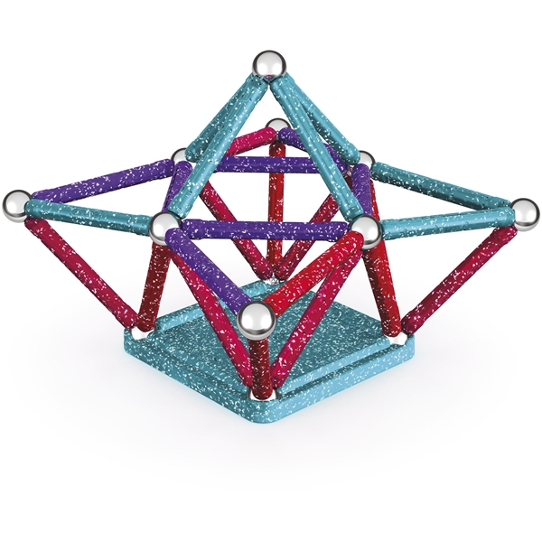 Geomag Glitter Recycled 60 Delar (Bild 2 av 6)