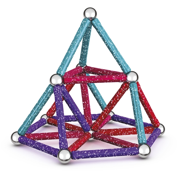 Geomag Glitter Recycled 60 Delar (Bild 3 av 6)