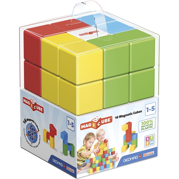 Geomag Magicube Full Color Crystal 16 Delar (Bild 1 av 5)