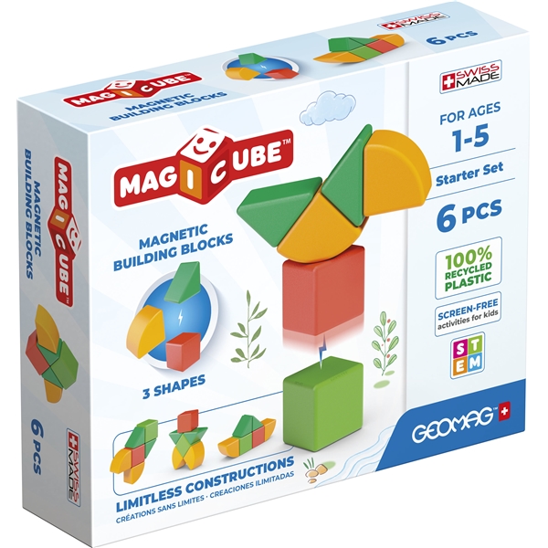 Geomag Magicube Starter Set 6 Delar (Bild 1 av 5)