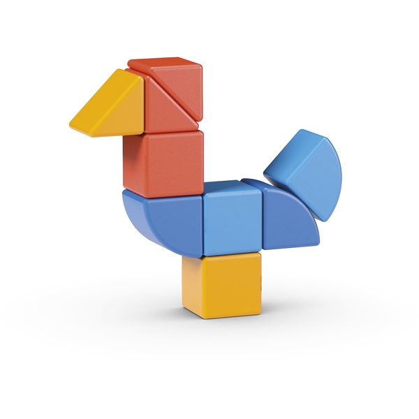 Geomag Magicube Animals 9 Delar (Bild 3 av 6)