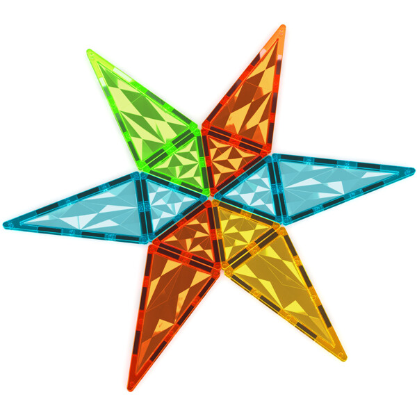 Geomag Magnetic Tiles Gems 44 Delar (Bild 3 av 6)