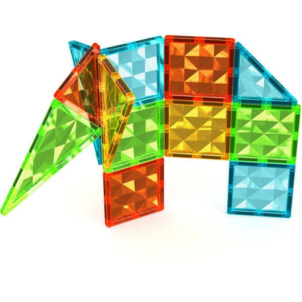 Geomag Magnetic Tiles Gems 32 Delar (Bild 4 av 6)